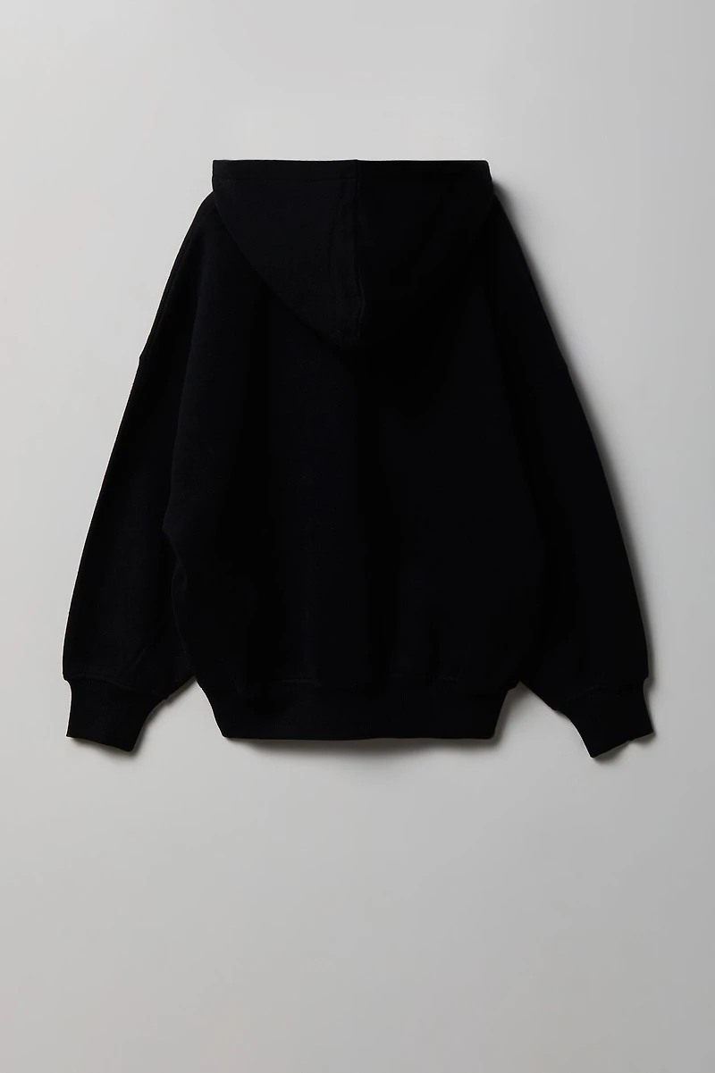 Girls Luxe Fleece Boxy Hoodie