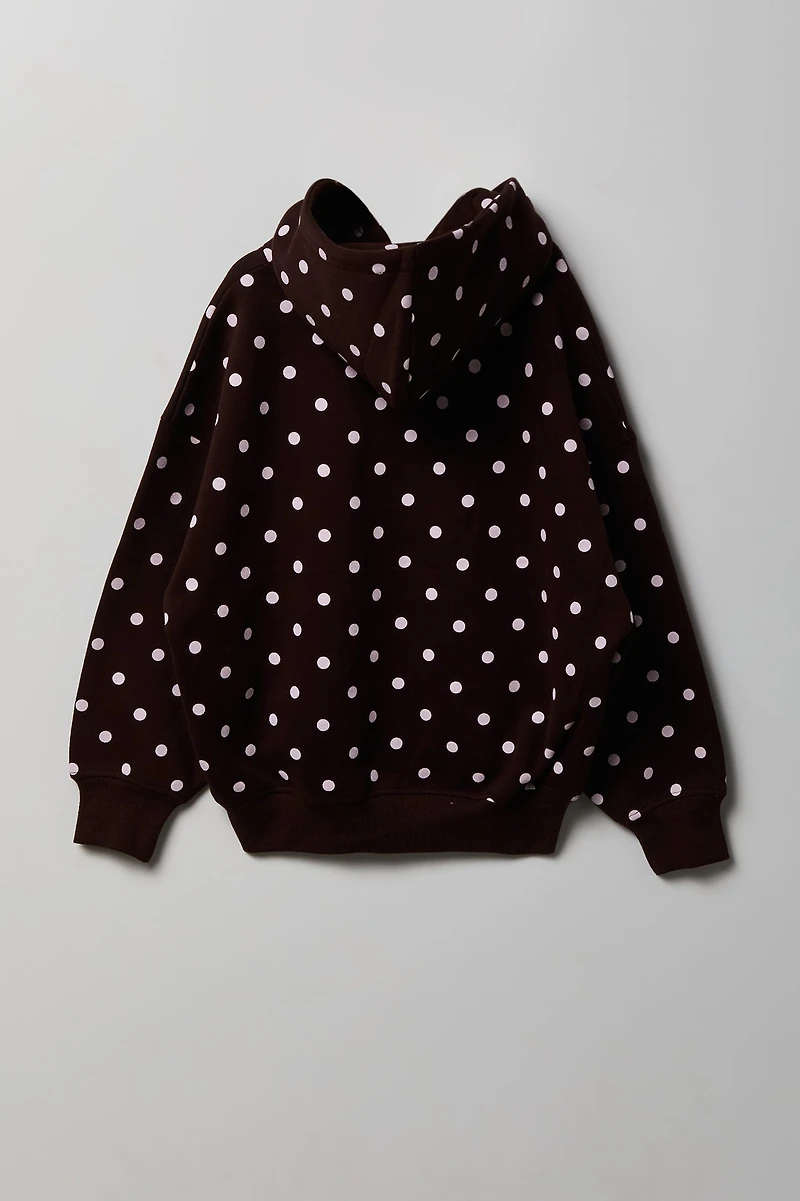 Girls Luxe Fleece Boxy Hoodie