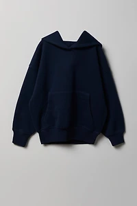 Girls Luxe Fleece Boxy Hoodie