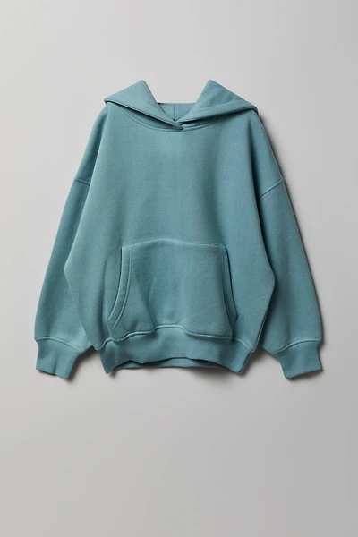 Girls Luxe Fleece Boxy Hoodie