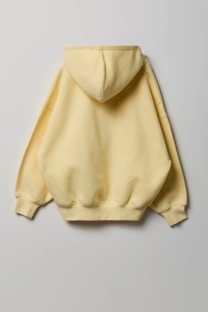 Girls Luxe Fleece Boxy Hoodie