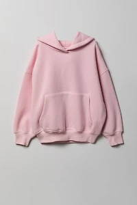 Girls Luxe Fleece Boxy Hoodie