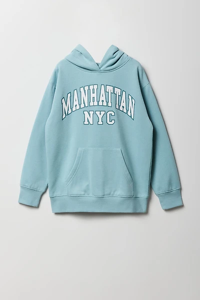 Girls Graphic Fleece Hoodie