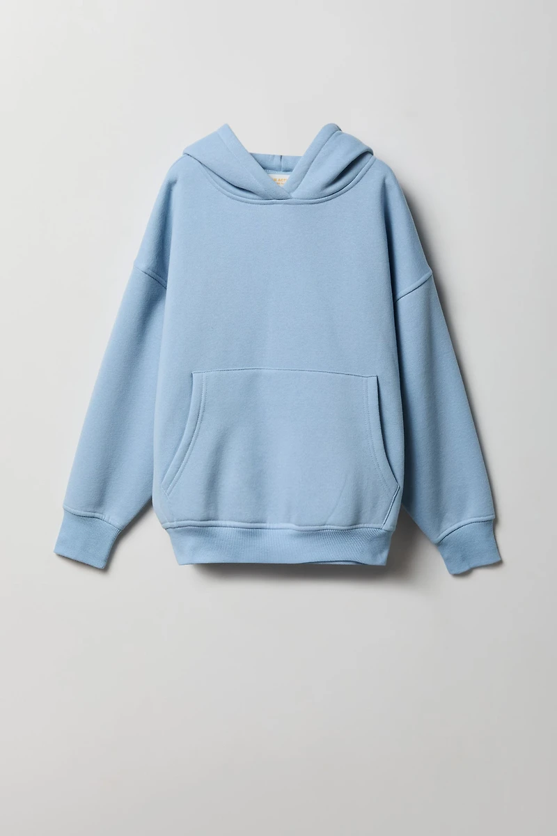 Girls Luxe Fleece Boxy Hoodie