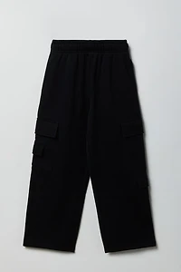 Girls Cargo Fleece Sweatpant