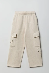 Pantalon d'entraînement cargo en molleton pour fille