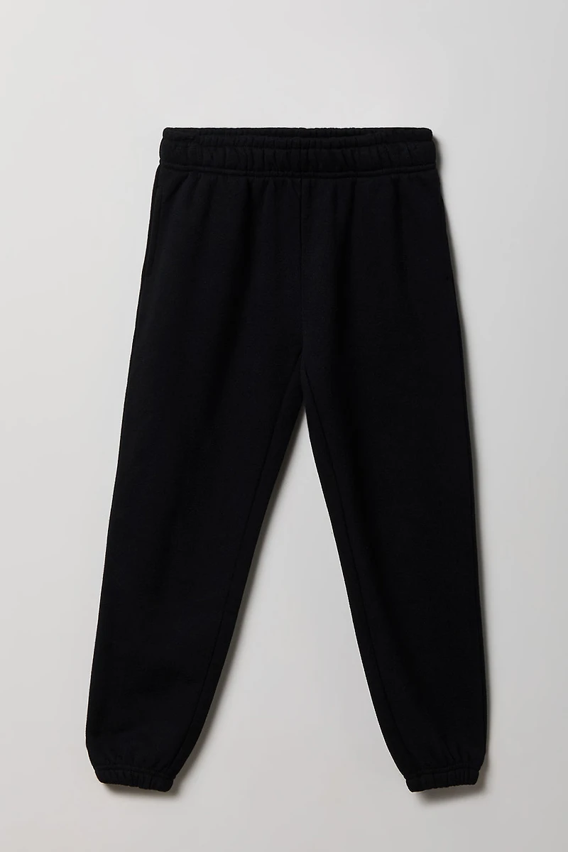 Girls Luxe Fleece Oversized Jogger