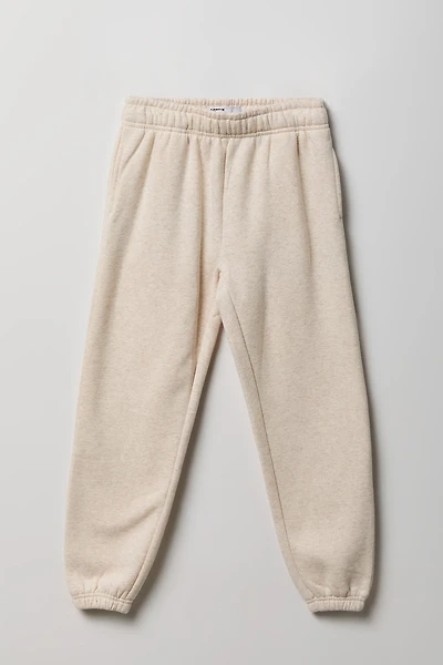 Jogger surdimensionné en molleton de luxe pour fille