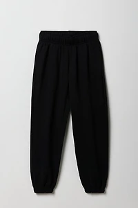 Jogger en molleton surdimensionné pour filles