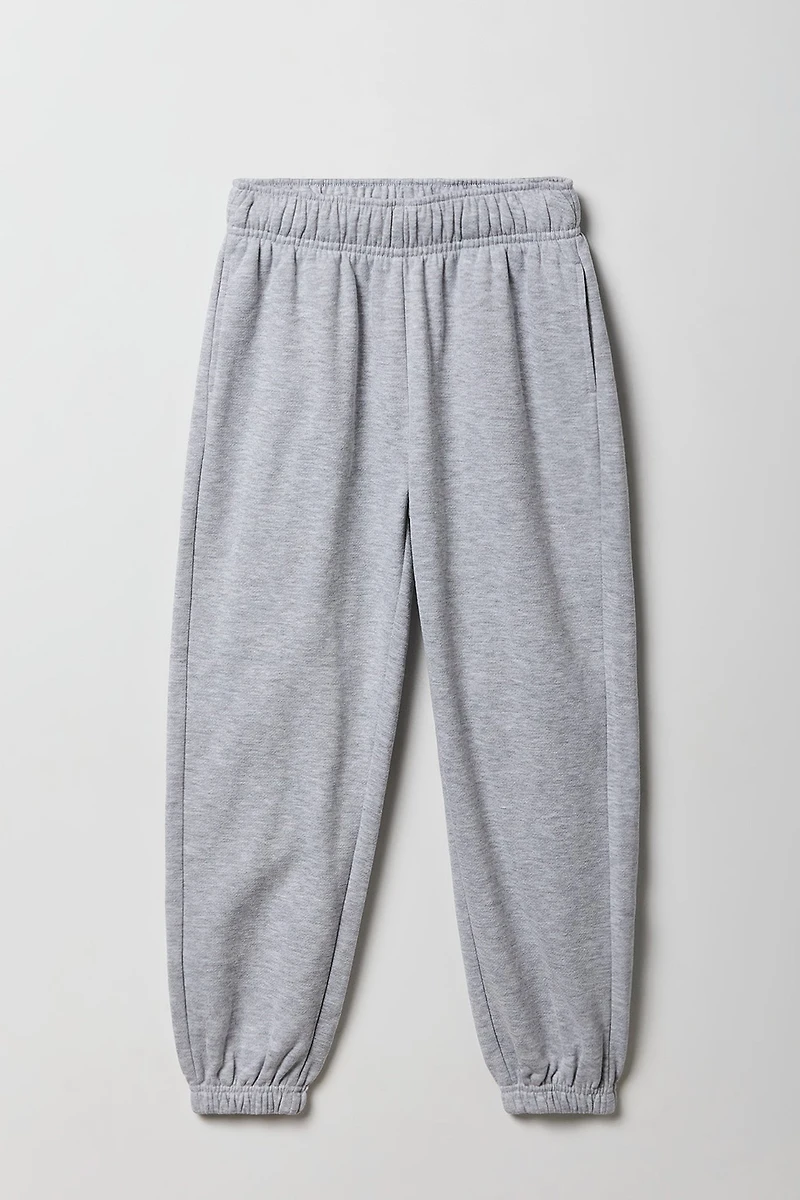 Jogger en molleton surdimensionné pour filles