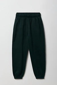 Girls Oversized Fleece Jogger