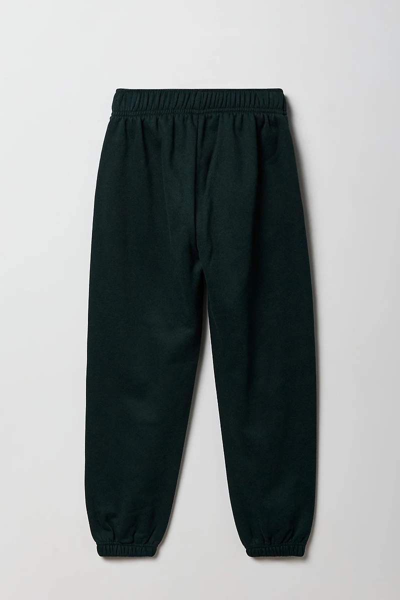 Jogger en molleton surdimensionné pour filles