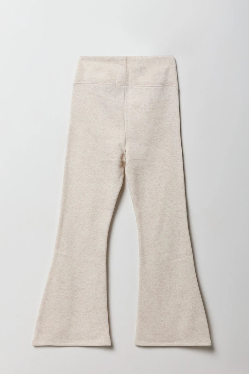 Pantalon en molleton à jambe évasée et motif pierres du Rhin Slay pour filles