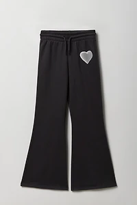 Girls Graphic Flare Sweatpant