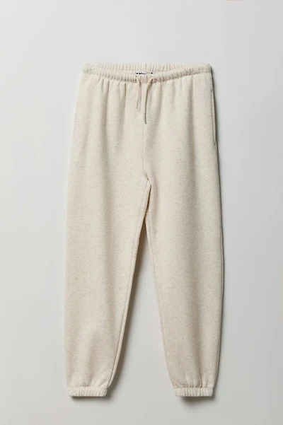 Jogger surdimensionné en molleton pour fille
