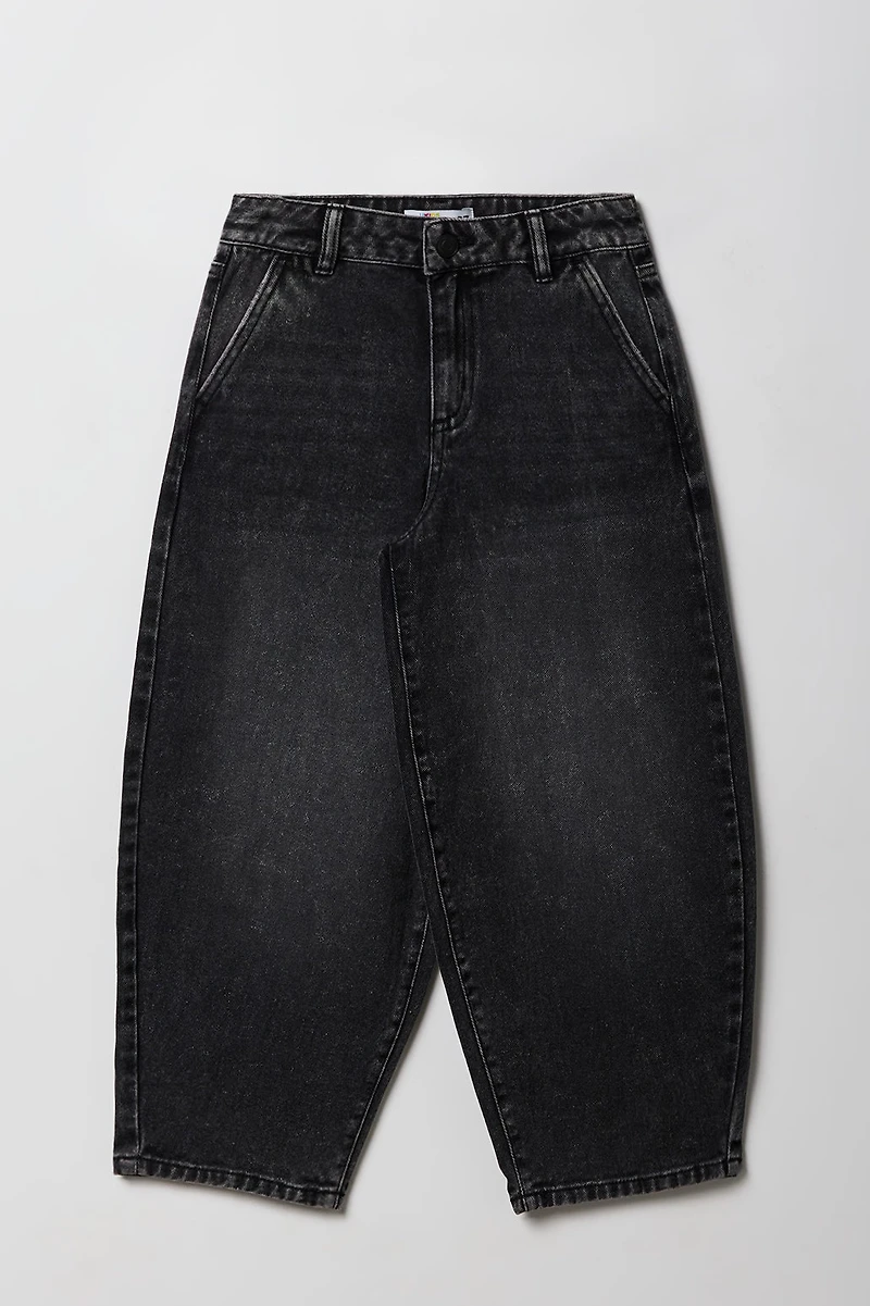 Girls Barrel Jean
