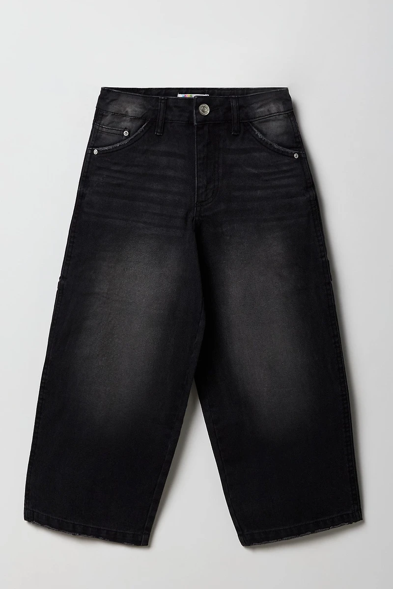 Girls Rigid Wide Leg Carpenter Jean