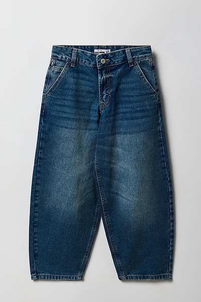 Girls Barrel Leg Jean