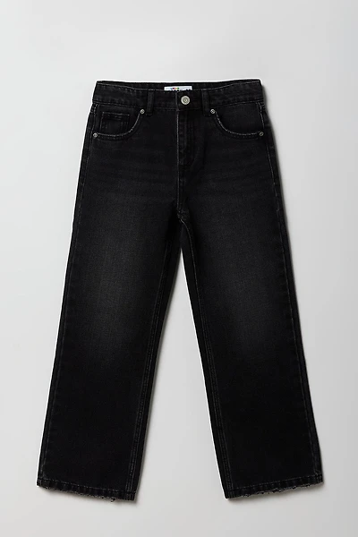Girls Rigid Low Rise Baggy Jean
