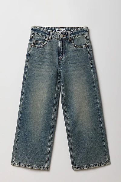 Jean de planchiste à taille basse pour fille
