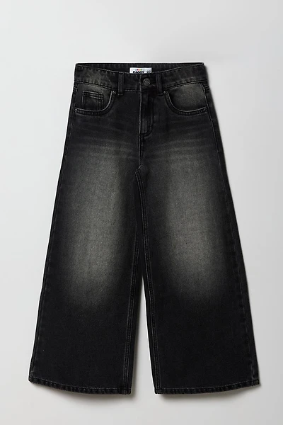 Jean rigide baggy surdimensionné pour filles