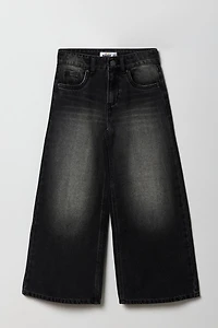 Jean rigide baggy surdimensionné pour filles