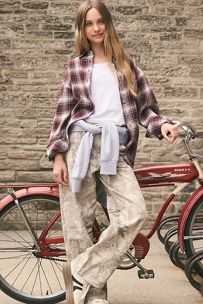 Girls Baggy Low Rise Carpenter Jean