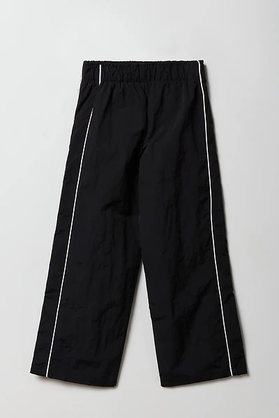 Pantalon avec passepoil sur la jambe pour filles