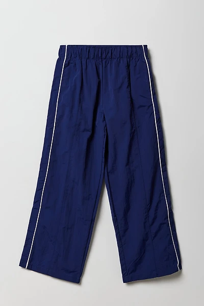 Pantalon avec passepoil sur la jambe pour filles
