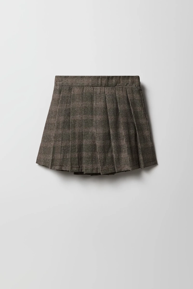 Jupe-short plissée pour fille