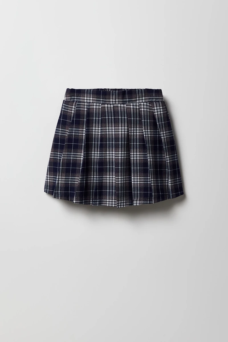 Jupe-short plissée pour fille