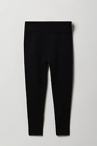 Girls Seamless Ribbed Legging