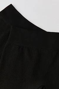 Girls Seamless Ribbed Legging (2 Pack)