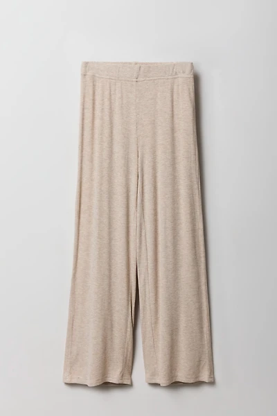 Pantalon côtelé à jambe large pour filles