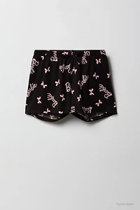 Ensemble-pyjama 2 pièces haut boutonné et short Barbie Girls