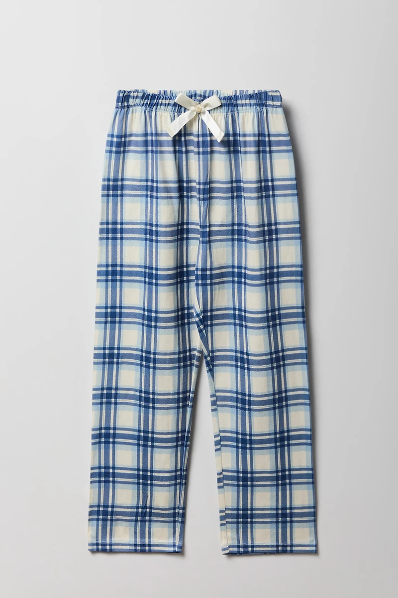 Pantalon de pyjama à carreaux pour filles