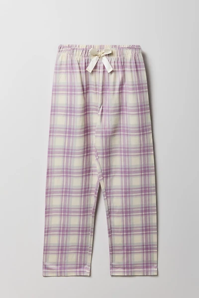 Girls Plaid Pajama Pant
