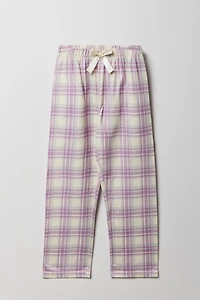Girls Plaid Pajama Pant
