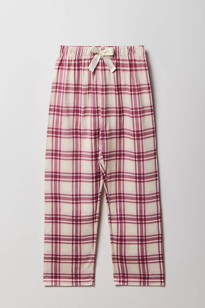 Girls Plaid Pajama Pant