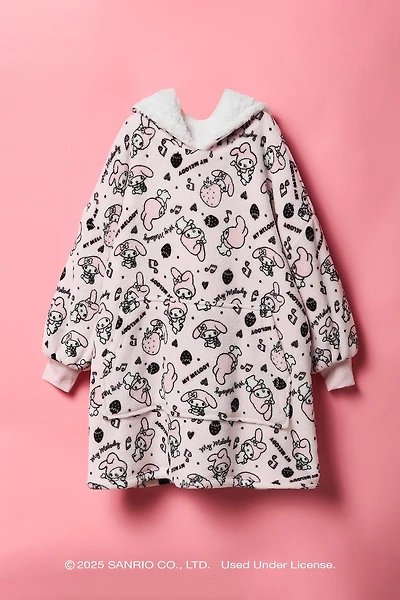 My Melody™ Girls Oversized Plush Blanket Hoodie