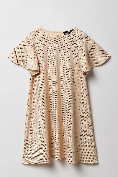 Girls Sequin Shift Dress