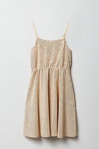 Girls Sequin Skater Dress