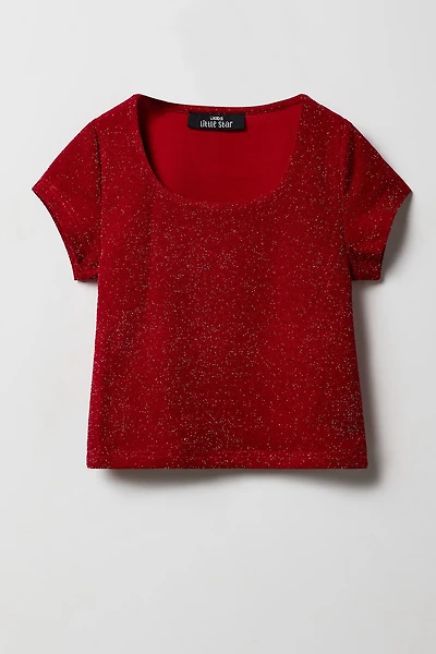 Girls Glitter T-Shirt