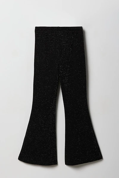Girls Glitter Flare Pant