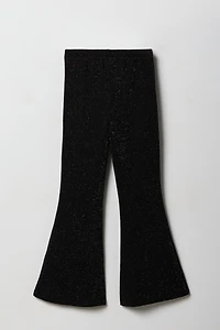 Girls Glitter Flare Pant