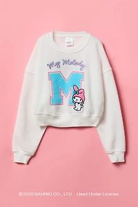 My Melody™ Girls Embroidered Fleece Sweatshirt