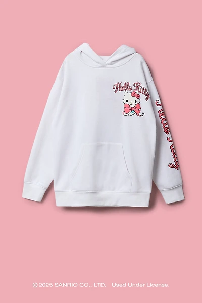Haut à capuchon imprimé en relief Hello Kitty® and Friends pour filles