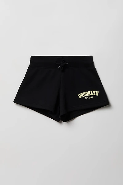 Girls Classic Fleece Short