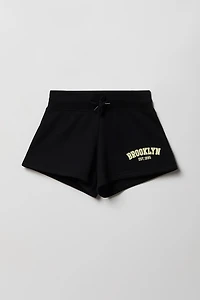 Girls Classic Fleece Short