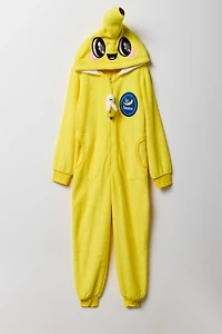 Combinaison en peluche Banane 3D pour enfant